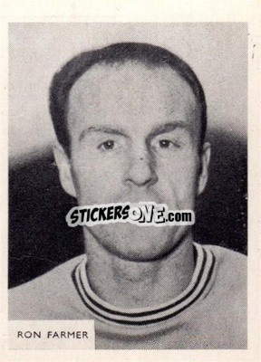 Sticker Ron Farmer - Footballers 1966-1967
 n. 156 - A&BC