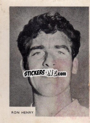 Sticker Ron Henry - Footballers 1966-1967
 - A&BC