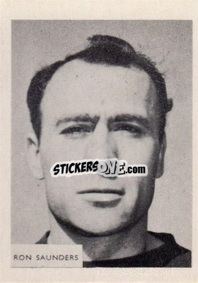 Sticker Ron Saunders - Footballers 1966-1967
 n. 207 - A&BC
