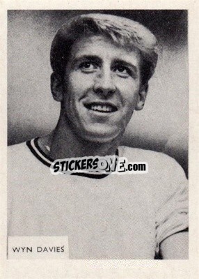 Sticker Wyn Davies - Footballers 1966-1967
 n. 130 - A&BC