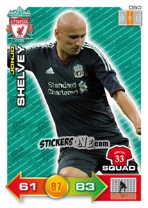 Sticker Jonjo Shelvey - Liverpool FC 2011-2012. Adrenalyn XL n. 50 - Panini