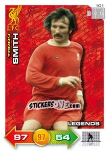 Cromo Tommy Smith - Liverpool FC 2011-2012. Adrenalyn XL n. 101 - Panini