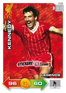 Sticker Alan Kennedy - Liverpool FC 2011-2012. Adrenalyn XL - Panini