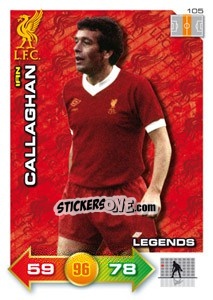 Sticker Ian Callaghan - Liverpool FC 2011-2012. Adrenalyn XL n. 105 - Panini