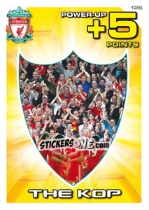 Cromo The Kop - Liverpool FC 2011-2012. Adrenalyn XL - Panini