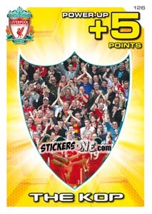 Sticker The Kop - Liverpool FC 2011-2012. Adrenalyn XL n. 126 - Panini