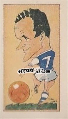 Sticker Brian Walsh - Famous Footballers 1961
 n. 19 - Clevedon Confectionery
