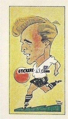 Sticker Dennis Hatsell - Famous Footballers 1961
 - Clevedon Confectionery
