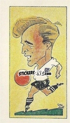 Sticker Dennis Hatsell - Famous Footballers 1961
 n. 25 - Clevedon Confectionery
