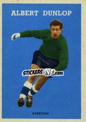 Sticker Albert Dunlop - Footballers 1959-1960
 - A&BC