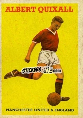 Sticker Albert Quixall - Footballers 1959-1960
 n. 14 - A&BC