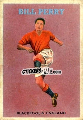 Sticker Bill Perry - Footballers 1959-1960
 n. 33 - A&BC