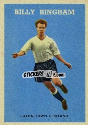 Sticker Billy Bingham - Footballers 1959-1960
 n. 54 - A&BC