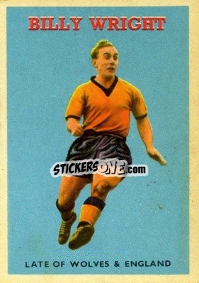 Sticker Billy Wright - Footballers 1959-1960
 n. 15 - A&BC
