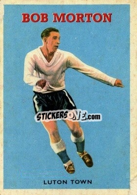 Sticker Bob Morton - Footballers 1959-1960
 n. 34 - A&BC