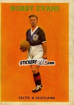 Sticker Bobby Evans - Footballers 1959-1960
 n. 28 - A&BC