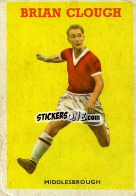 Sticker Brian Clough - Footballers 1959-1960
 n. 4 - A&BC