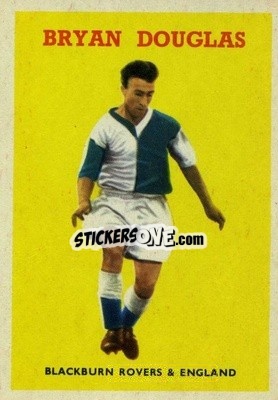 Sticker Bryan Douglas - Footballers 1959-1960
 n. 62 - A&BC