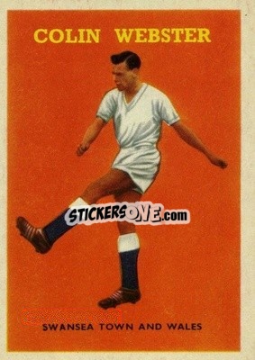 Sticker Colin Webster - Footballers 1959-1960
 n. 67 - A&BC