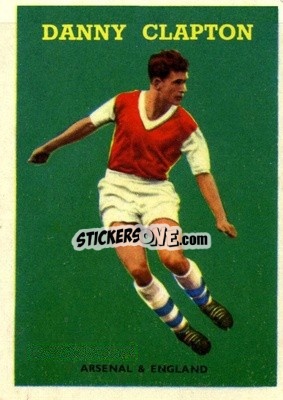 Sticker Danny Clapton - Footballers 1959-1960
 n. 50 - A&BC