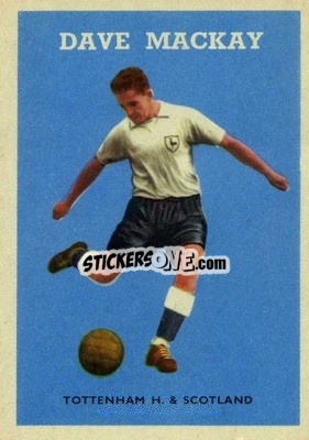 Sticker Dave Mackay - Footballers 1959-1960
 n. 51 - A&BC