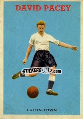 Sticker David Pacey - Footballers 1959-1960
 n. 38 - A&BC