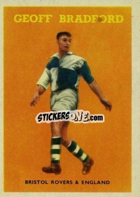 Sticker Geoff Bradford - Footballers 1959-1960
 n. 91 - A&BC