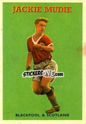 Sticker Jackie Mudie - Footballers 1959-1960
 n. 13 - A&BC