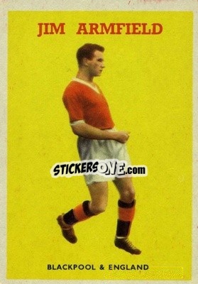 Sticker Jimmy Armfield - Footballers 1959-1960
 n. 60 - A&BC