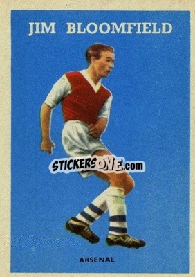 Cromo Jimmy Bloomfield - Footballers 1959-1960
 n. 61 - A&BC