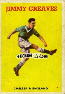 Sticker Jimmy Greaves - Footballers 1959-1960
 n. 7 - A&BC