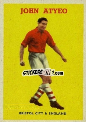 Sticker John Atyeo - Footballers 1959-1960
 n. 55 - A&BC