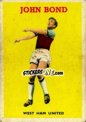 Sticker John Bond - Footballers 1959-1960
 - A&BC