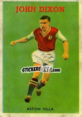 Sticker John Dixon - Footballers 1959-1960
 n. 10 - A&BC