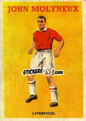 Sticker John Molyneux - Footballers 1959-1960
 - A&BC