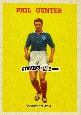 Sticker Phil Gunter - Footballers 1959-1960
 n. 88 - A&BC