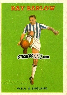 Sticker Ray Barlow - Footballers 1959-1960
 n. 37 - A&BC