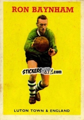 Sticker Ron Baynham - Footballers 1959-1960
 - A&BC