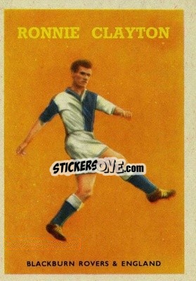 Sticker Ronnie Clayton - Footballers 1959-1960
 n. 86 - A&BC