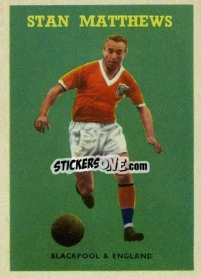 Sticker Stanley Matthews - Footballers 1959-1960
 n. 85 - A&BC