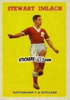 Sticker Stewart Imlach - Footballers 1959-1960
 n. 83 - A&BC