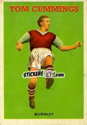 Sticker Tom Cummings - Footballers 1959-1960
 n. 39 - A&BC