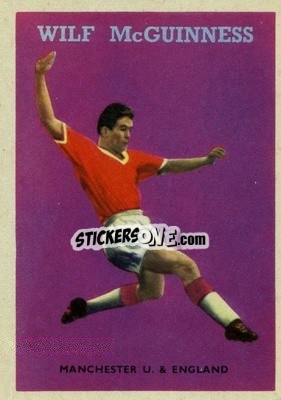 Cromo Wilf McGuinness - Footballers 1959-1960
 n. 63 - A&BC