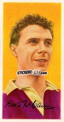 Sticker Bert McCann - Famous Footballers (A8) 1960
 n. 5 - Barratt & Co.
