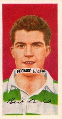 Sticker Bertie Auld - Famous Footballers (A8) 1960
 - Barratt & Co.
