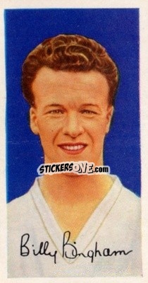 Sticker Billy Bingham - Famous Footballers (A8) 1960
 n. 7 - Barratt & Co.

