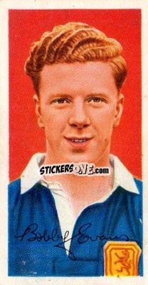 Sticker Bobby Evans - Famous Footballers (A8) 1960
 n. 1 - Barratt & Co.
