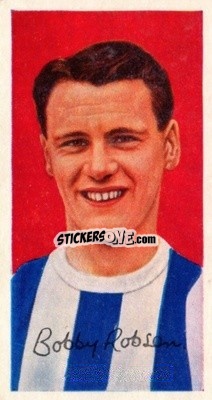 Sticker Bobby Robson - Famous Footballers (A8) 1960
 n. 45 - Barratt & Co.
