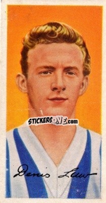 Sticker Denis Law - Famous Footballers (A8) 1960
 n. 24 - Barratt & Co.
