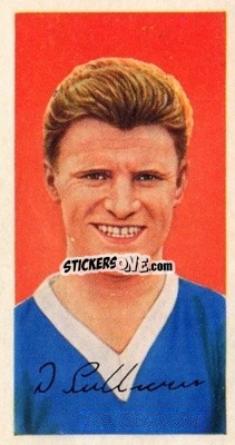 Sticker Derrick Sullivan - Famous Footballers (A8) 1960
 n. 19 - Barratt & Co.
